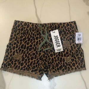 YMI Jogger Shorts, NWT Size Large